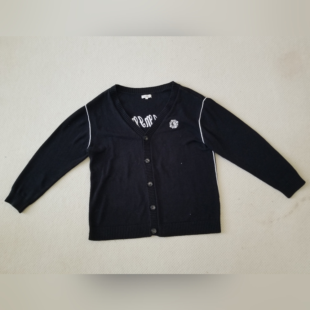 Pre-owned Pac Sun Yin and Yang "Roaming The Free Earth" sweater cardigan. Size L